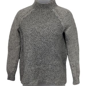 Vince Mock Turtleneck Wool/Silk/Cashmere Blend Sz XS